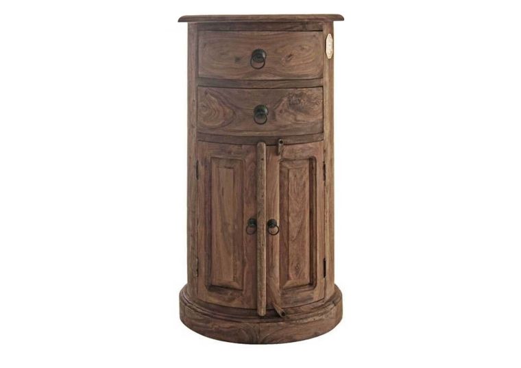 Petite commode 50x40 Palissandre huilé Gris taupe LEEDS #16